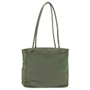 PRADA Shoulder Bag Nylon Khaki Auth cl711 - Prada