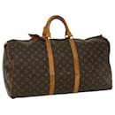 Louis Vuitton-Monogramm Keepall 55 Boston Bag M.41424 LV Auth 52224
