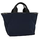BURBERRY Blue Label Tote Bag Nylon Navy Auth cl703 - Burberry