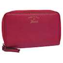Carteira GUCCI Swing Couro Rosa 354497 Auth am4913 - Gucci