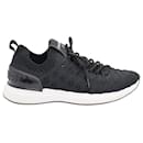 Chanel Knit Mesh Sneakers in Black Synthetic Canvas
