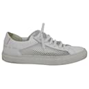 Common Projects Achilles Mesh Low-Top Sneaker in White Leather - Autre Marque