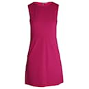 Mini abito Carpreena senza maniche Diane Von Furstenberg in rayon rosa