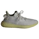 ADIDAS YEZY BOOST 350 V2 Sneakers in tela lavorata a maglia bianca - Yeezy