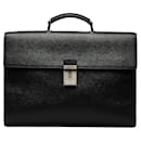 Saffiano Leather Briefcase - Prada