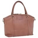 Bolso de hombro de lona GUCCI Micro GG Rosa 449657 EP de autenticación1458 - Gucci