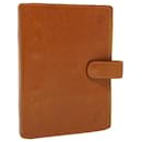 LOUIS VUITTON Nomade Leather Agenda MM Day Planner Cover Beige R20473 auth 52294 - Louis Vuitton