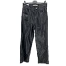 LEVI'S  Trousers T.fr 36 leather - Levi's