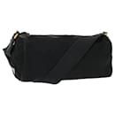 PRADA Shoulder Bag Nylon Black Auth ar10096 - Prada