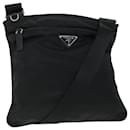 PRADA Shoulder Bag Nylon Black Auth yk8288 - Prada