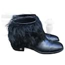 CHANEL  Ankle boots T.eu 37.5 leather - Chanel