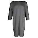 Dries Van Noten Sweater Dress in Grey Wool