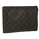 Toilette Poche Monogram Louis Vuitton 26 Pochette M47542 Auth LV 51226