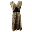 Kleid aus Vintage-Seidenwollmischung von DvF - Diane Von Furstenberg