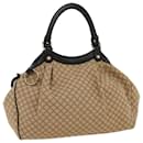 GUCCI Diamante Shoulder Bag Canvas Leather Beige 211944 Auth ep1506 - Gucci