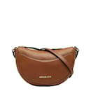 Michael Kors Dover Small Half Moon Leather Shoulder Bag in Excellent Condition