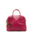 Michael Kors Leather Alexis Handbag Leather Handbag in Good condition