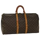 Louis Vuitton-Monogramm Keepall 55 Boston Bag M.41424 LV Auth 52392