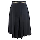 CELINE Clothing Gold Fittings Skirt Size S - Céline