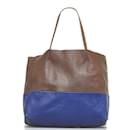 Celine Bicolor Horizontal Cabas Tote Leather Tote Bag in Good condition - Céline