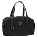 PRADA Shoulder Bag Nylon Black Auth bs7814 - Prada