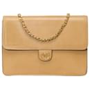 Sac Chanel Timeless/Classic in Beige Leather - 101428