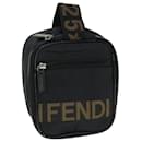 FENDI Pouch Canvas Black Auth bs8044 - Fendi