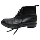 Military type lace up boots - Saint Laurent