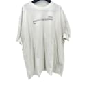 OFF-WHITE T-Shirts T.Internationale M Baumwolle - Off White