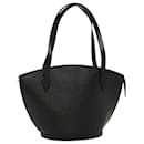 LOUIS VUITTON Epi Saint Jacques Shopping Shoulder Bag Black M52262 Auth ki3373 - Louis Vuitton