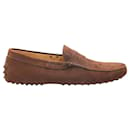 City Gommino Leather Penny Loafers in Brown - Tod's