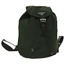 PRADA Backpack Nylon Khaki Auth bs8193 - Prada