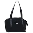 GUCCI Shoulder Bag Canvas Black Auth bs8090 - Gucci