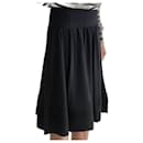 Black skirt with bandeau belt T.36 - Autre Marque