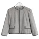 Burberry Broxam Wool Cashmere Boxy Jacket