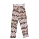 Isabel Marant AW19 Tie Dye Print high waisteded Jeans