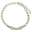 NEW CHANEL CHOKER NECKLACE LOGO CC MULTICOLORED 44-50 IN GOLD METAL NECKLACE NEW - Chanel