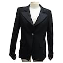 CHANEL BLAZER JACKET WITH LION HEAD BUTTONS P33906W04176 M 40 WOOL JACKET - Chanel