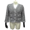 CHANEL JACKET CARDIGAN WITH CC P LOGO BUTTONS43293K04428 M 38 KNITTED JACKET - Chanel