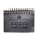 Borsa a tracolla mini Gucci GG Marmont in pelle nera