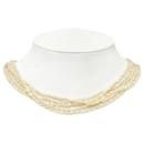 [LuxUness] 5-Strand Pearl Necklace Natural Material Necklace in Excellent condition - & Other Stories
