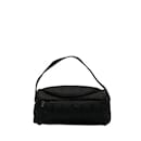Chanel New Travel Line Vanity Bag Bolsa de vaidade de lona em bom estado