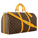 LV Keepall 50 with yellow - Louis Vuitton