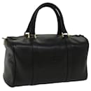 BALENCIAGA Borsa Boston Pelle Vintage Nera Auth am4980 - Balenciaga