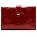 Louis Vuitton Red Vernis French Purse
