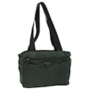 PRADA Tote Bag Nylon Green Auth cl753 - Prada