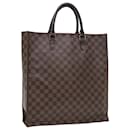 LOUIS VUITTON Damier Ebene Sac Plat Hand Bag N51140 LV Auth 53559 - Louis Vuitton