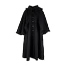 Manteau cape à capuche vintage Yves Saint Laurent