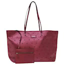 FENDI Tote Bag Leather Pink Auth bs6445 - Fendi