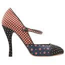 Zapatos de tacón florales bordados - Tabitha Simmons